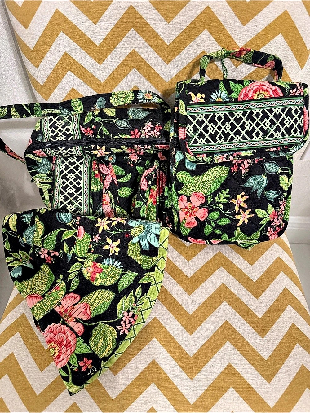 Vera Bradley Out To Lunch Botanica Set